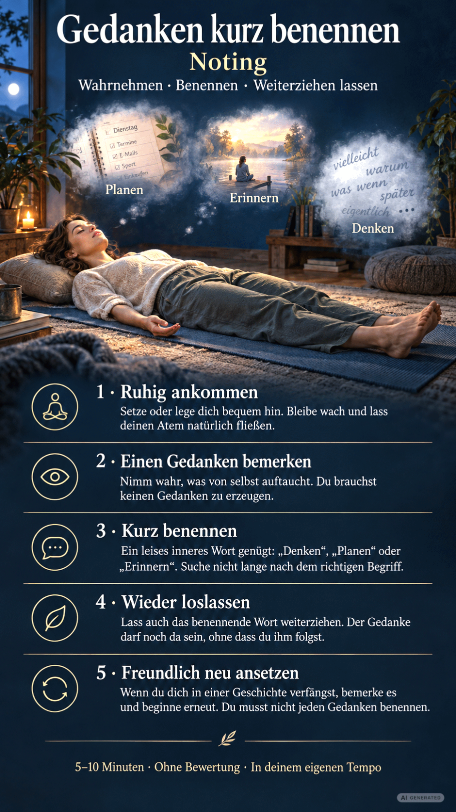 Nothing Übung Meditation Anleitung zu Nothing